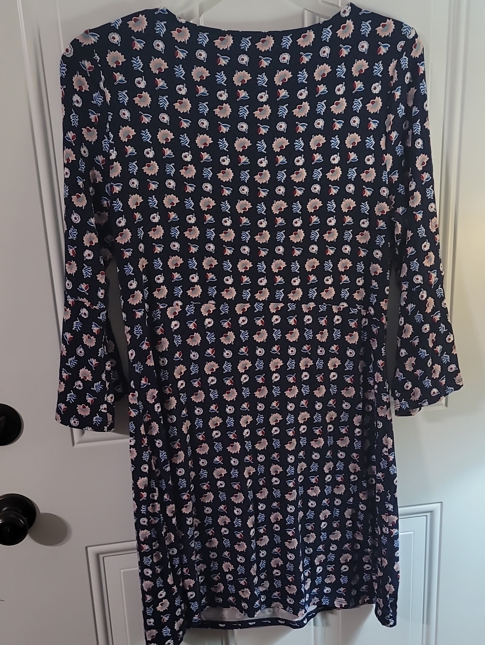 Boden Navy Floral Midi Dress - Picture 9 of 9